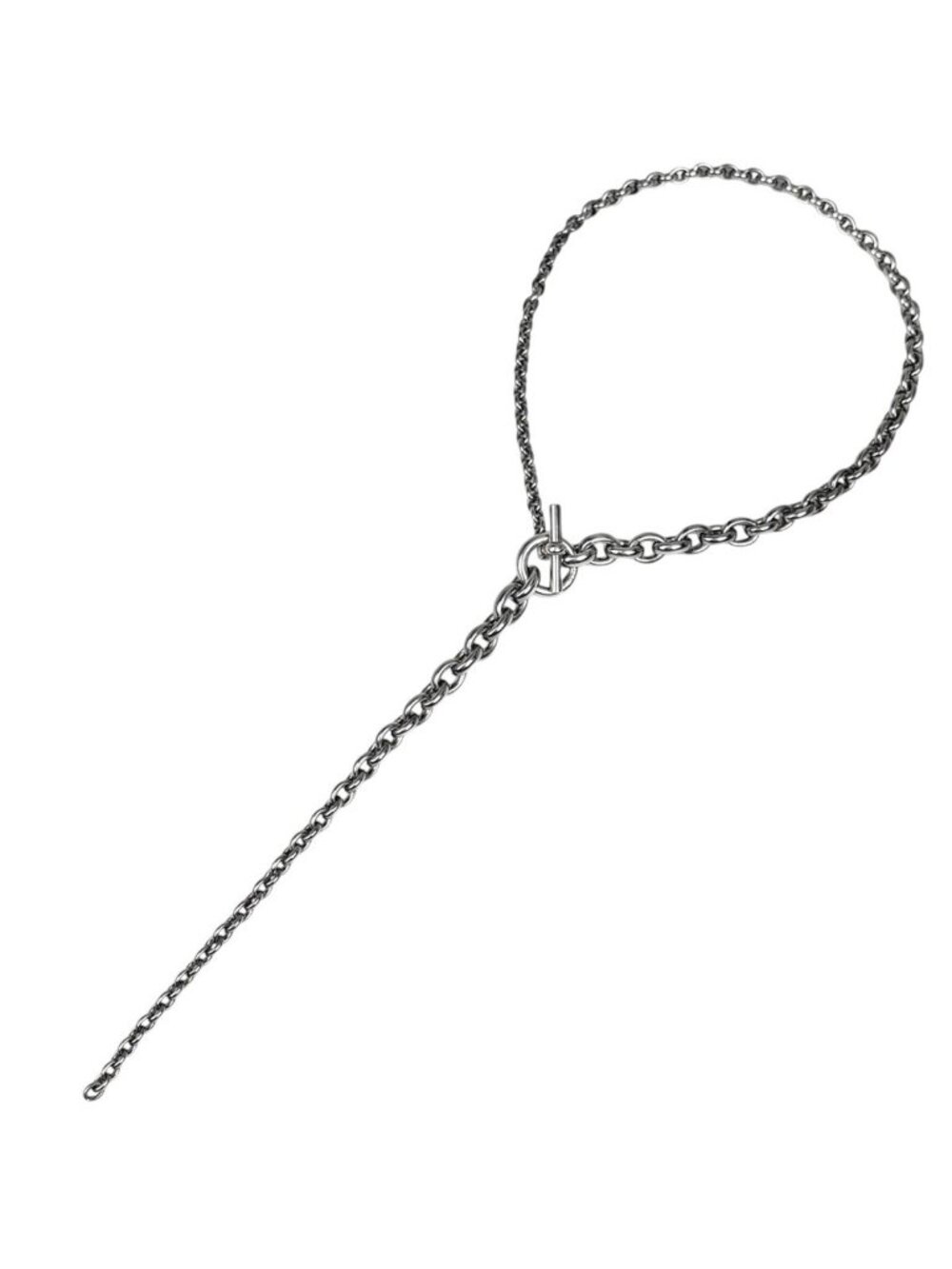 Hermes Crescendo Necklace 925 Sterling Silver